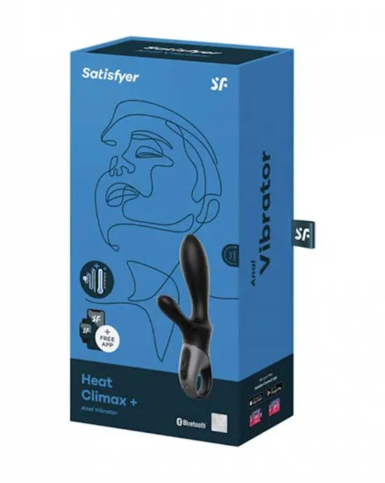 Anal Satisfyer Satisfyer Heat Climax plus Anal Vibrator 8 Inch prostate stimulator for man