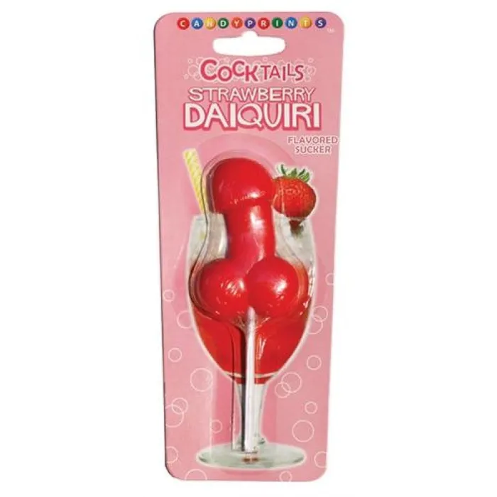 Little Genie Vibrators Strawberry Daquiri Cocktail Sucker