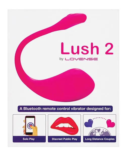 Lovense Lush 20 Sound Activated Vibrator Pink Lovense Vibrators Lovense Lush 20 Sound Activated Vibrator Pink Lovense Vibrators