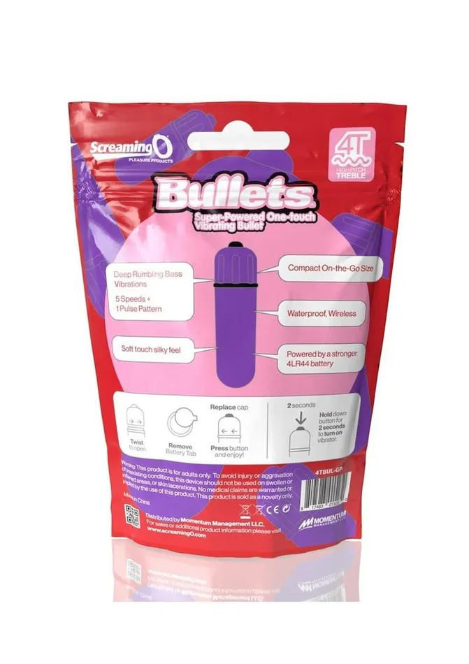 Screaming O Female Sex Toys Screaming O 4t Bullet Vibrator