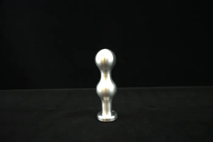 Anal Ballisticmetal Double POP Style Butt Plug Anal Toy