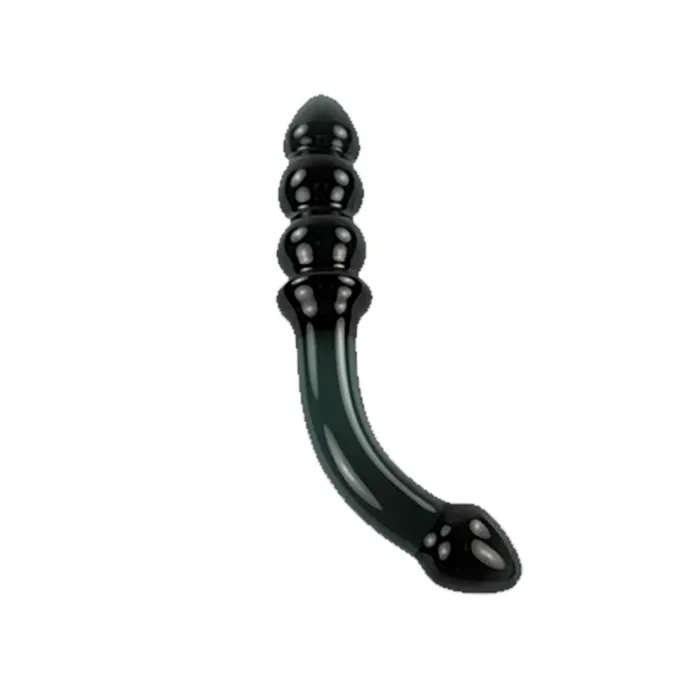 Anal Castle Megastore Glass Erotic Play Double Ended Blue Probe