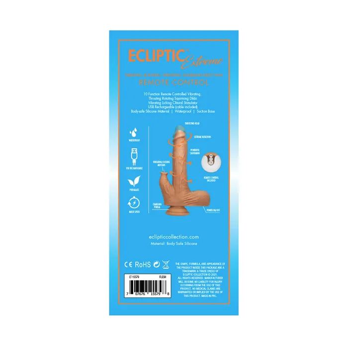 Castle Megastore Ecliptic Extreme Rabbit Dildo Female Sex Toys