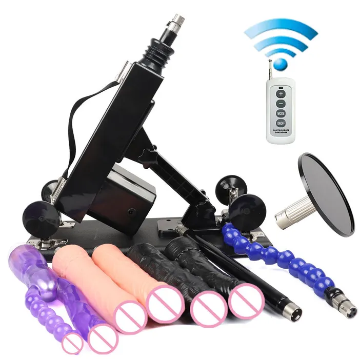 CupidSecrets Female Sex Toys Cupids Secrets Set 4 New Sex machines for woman Automatic Female Masturbation Pumping Gun 3XLR sex machines for adults With Big Dildo sex machine CupidSecrets Female Sex Toys Cupids Secrets Set 4 New Sex machines for woman Automatic Female Masturbation Pumping Gun 3XLR sex machines for adults With Big Dildo sex machine