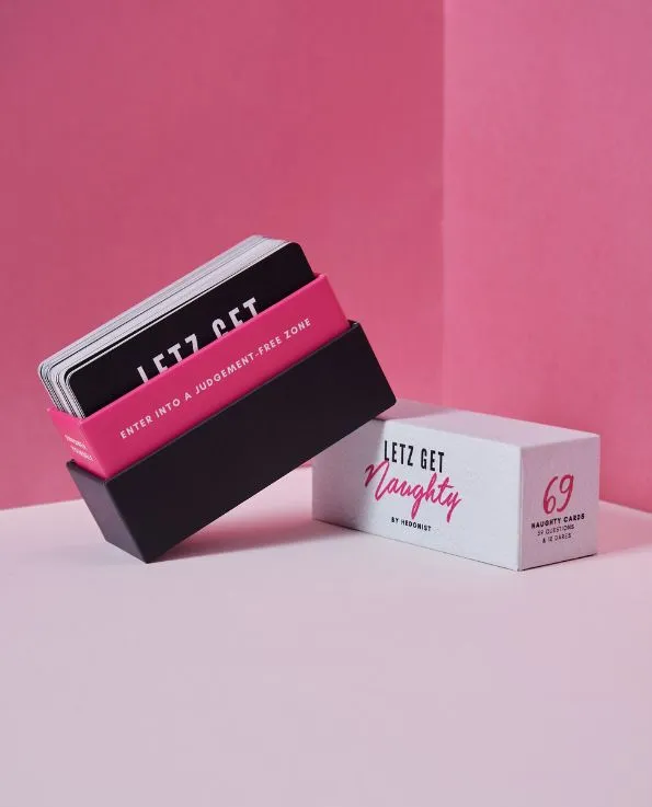 Hedonist Vibrators Letz Get Naughty Cards