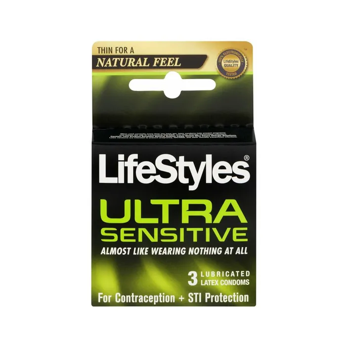 ECN Lifestyles Ultra Sensitive Pack of 3 Male Sex Toys
