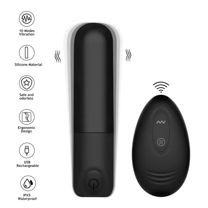 Winyi Female Sex Toys Winyi Rick Remote Control Bullet Vibrator