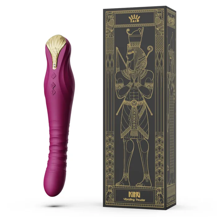 Zalo King Vibrating Thruster Zalo Female Sex Toys