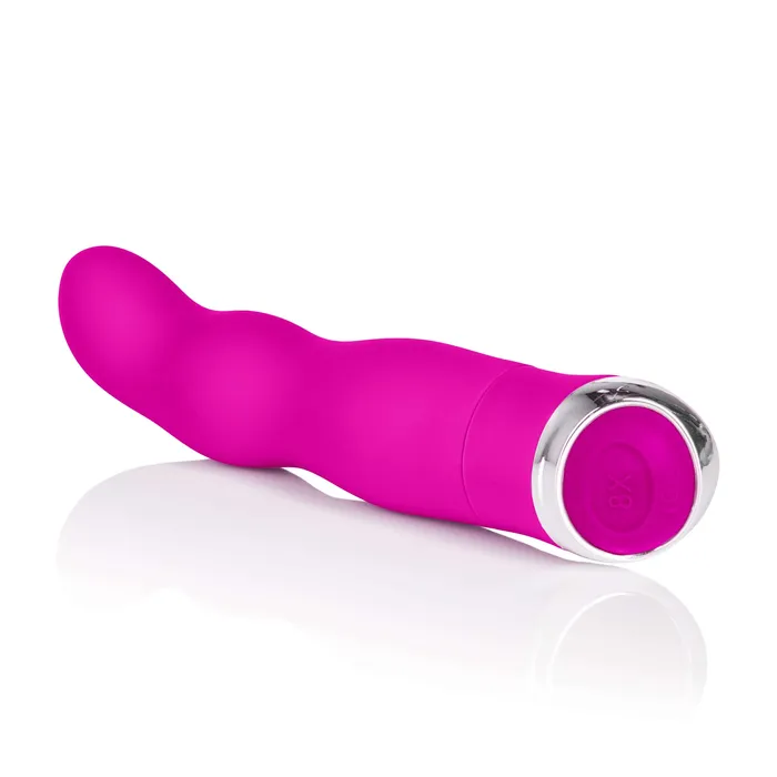 CalExotics Vibrators 8 Function Classic Chic Curve Pink
