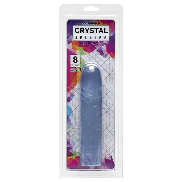 Crystal Jellies 8 Inch Dong Clear Doc Johnson Dildos Crystal Jellies 8 Inch Dong Clear Doc Johnson Dildos