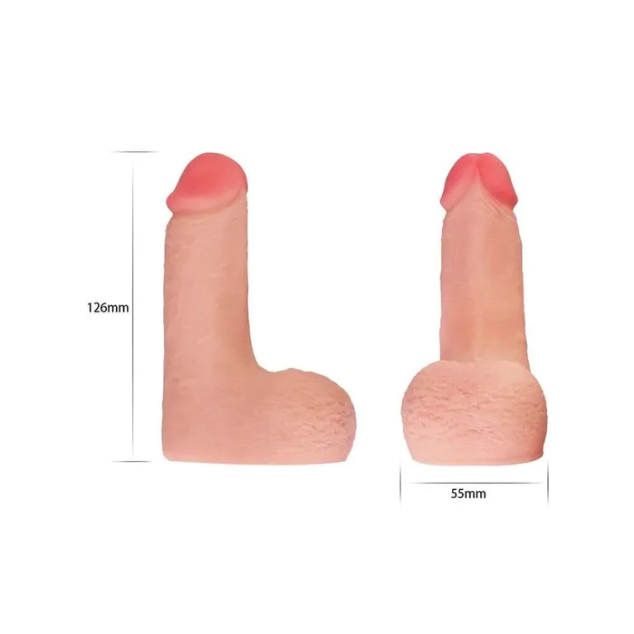 Lovetoy Dildos Lovetoy Skinlike Limpy Cock 5 Inches Flesh Pink