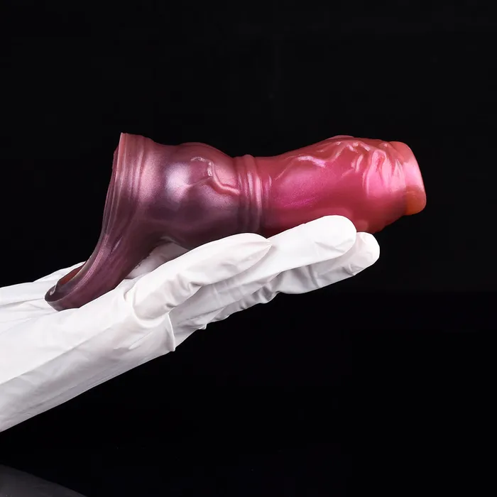 Male Sex Toys DirtyToyz Sioux Fantasy Dog Penis Sleeve Knot Canine Extender