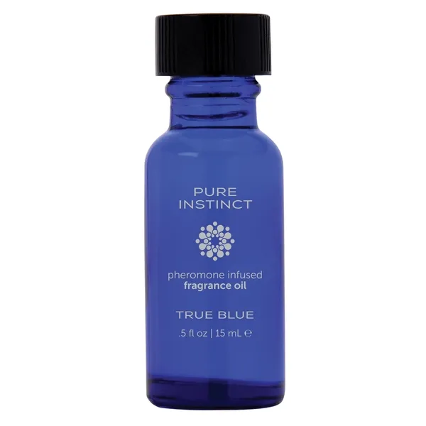Pure Instinct Vibrators True Blue Pheromone Fragrance Oil 5oz 15mL