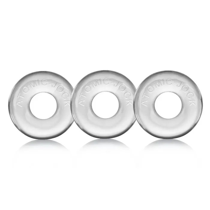 Ringer 3Pack DoNut1 Clear Oxballs Anal Ringer 3Pack DoNut1 Clear Oxballs Anal