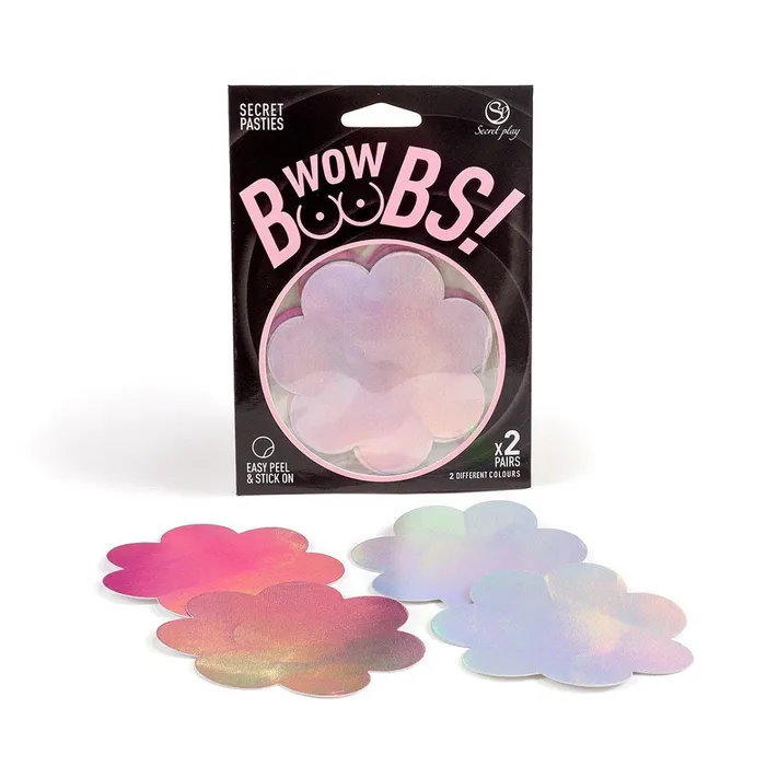 Secret Play Nipple Clitoral Toys Wow Boobs Flower Nipple Pasties