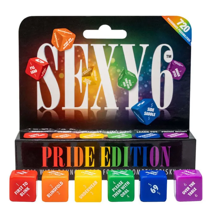 Sexy 6 Dice Pride Edition Creative Conceptions Couples