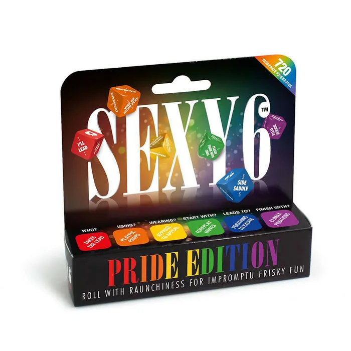 Sexy 6 Dice Pride Edition Creative Conceptions Couples Sexy 6 Dice Pride Edition Creative Conceptions Couples