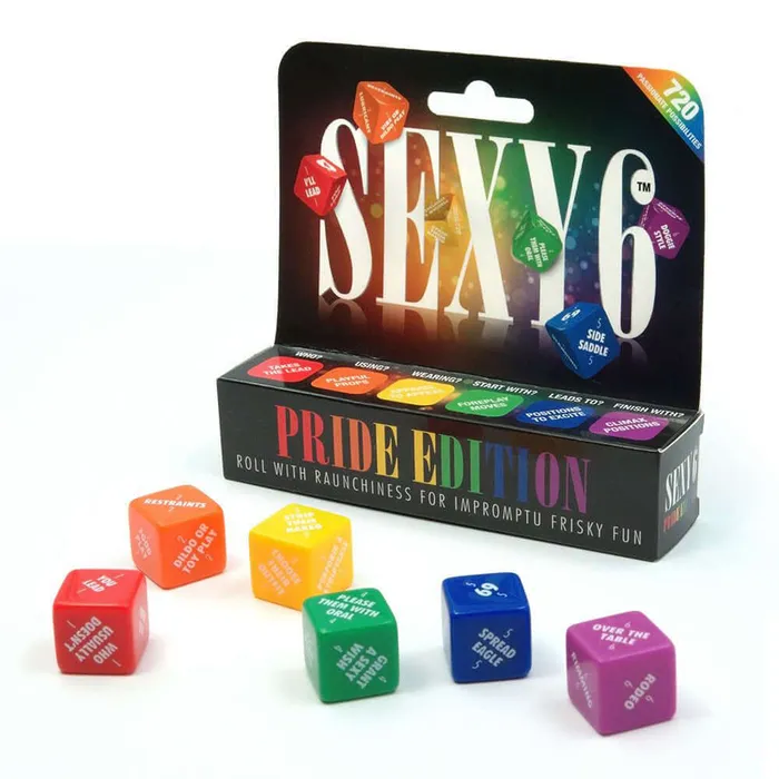 Sexy 6 Dice Pride Edition Creative Conceptions Couples Sexy 6 Dice Pride Edition Creative Conceptions Couples
