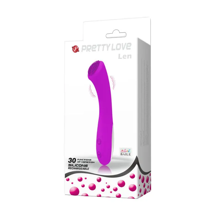 Vibrators Pretty Love Pretty Love Len Rechargeable Wand Purple Vibrators Pretty Love Pretty Love Len Rechargeable Wand Purple