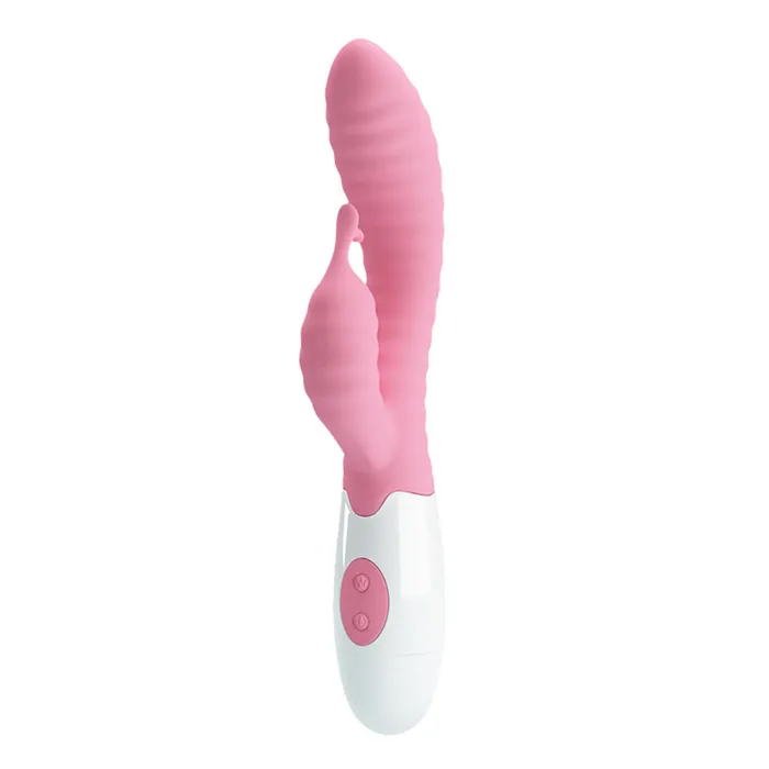 30Function GSpot Vibrator Soft Curved and Endless Fun Pretty Love Vibrators