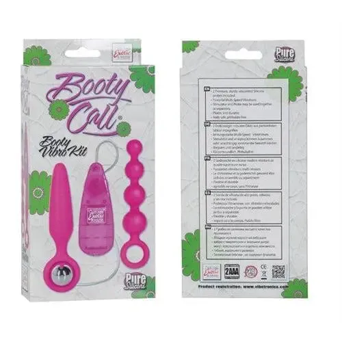 Anal Booty Call Booty Vibro Kits Pink CalExotics Anal Booty Call Booty Vibro Kits Pink CalExotics