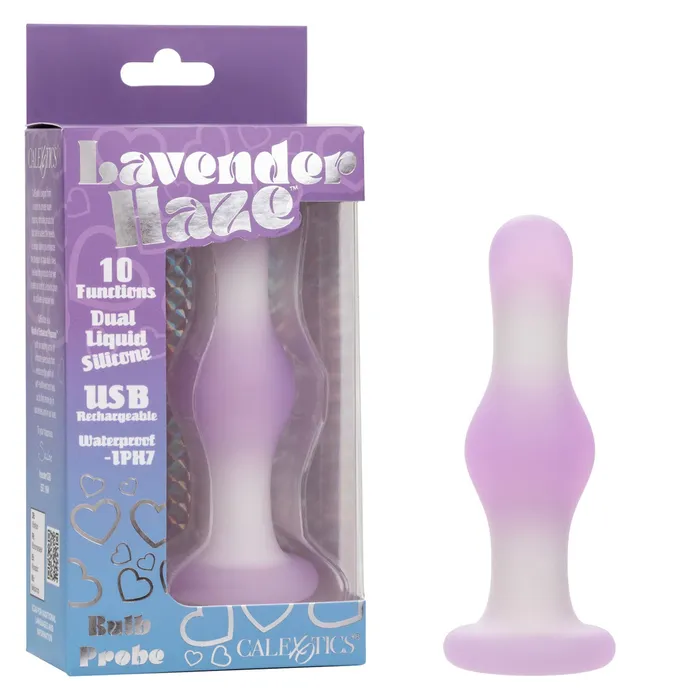 Anal CalExotics Lavender Haze Bulb Probe Anal CalExotics Lavender Haze Bulb Probe