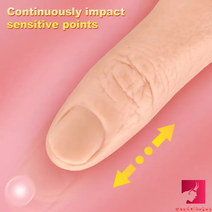 Female Sex Toys Weadultshop 669in Thumb Finger Dildo Real Penis Sex Toy With Sucker