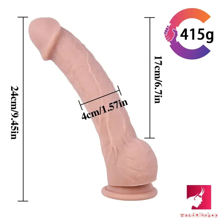 Female Sex Toys Weadultshop 945in Liquid Silicone Dildo With Powerful Suction Cup For Adult