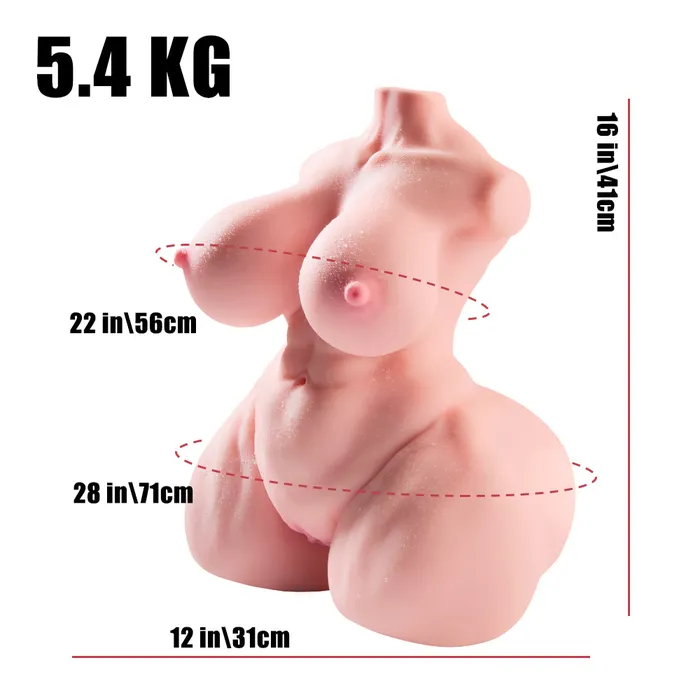 Male Sex Toys Emma 53kg Muscular Female Torso Sex Doll Muscle girl Real Doll Sex MRLSEXDOLL