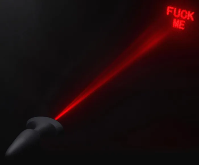 Male Sex Toys Laser Fuck Me Anal Plug with Remote Control Small XR Brands Male Sex Toys Laser Fuck Me Anal Plug with Remote Control Small XR Brands