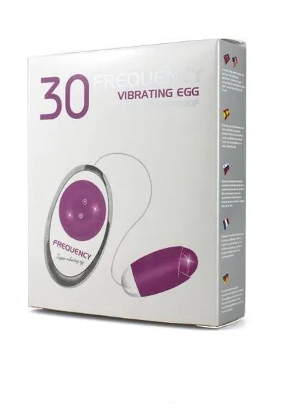 Moonwell Female Sex Toys 6841M 30 Function Silicone Waterproof Vibrating Egg LAST CHANCE Final Closeout