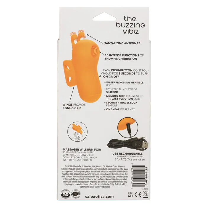 Neon Vibes the Buzzing Vibe Orange Sale Vibrators Neon Vibes the Buzzing Vibe Orange Sale Vibrators