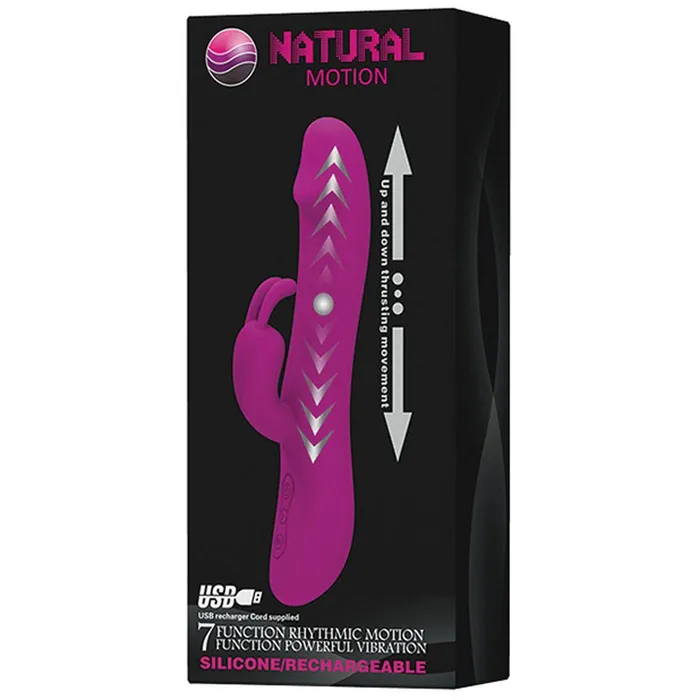 Pretty Love Vibrators Pretty Love Natural Motion Thrusting Rabbit 7 Function